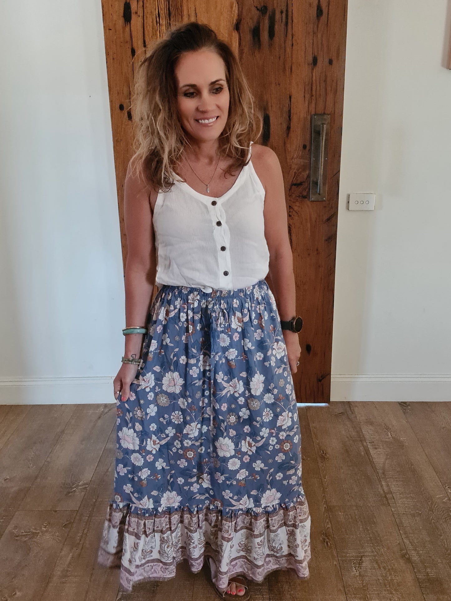 Gypsy Skirt Cornflower O/S