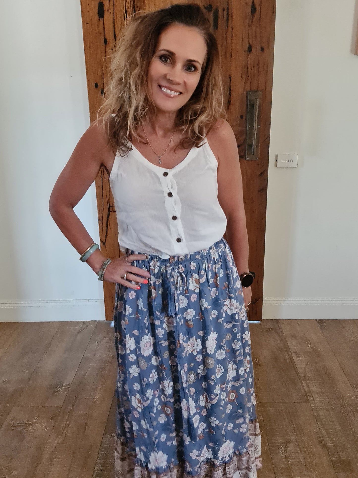 Gypsy Skirt Cornflower O/S