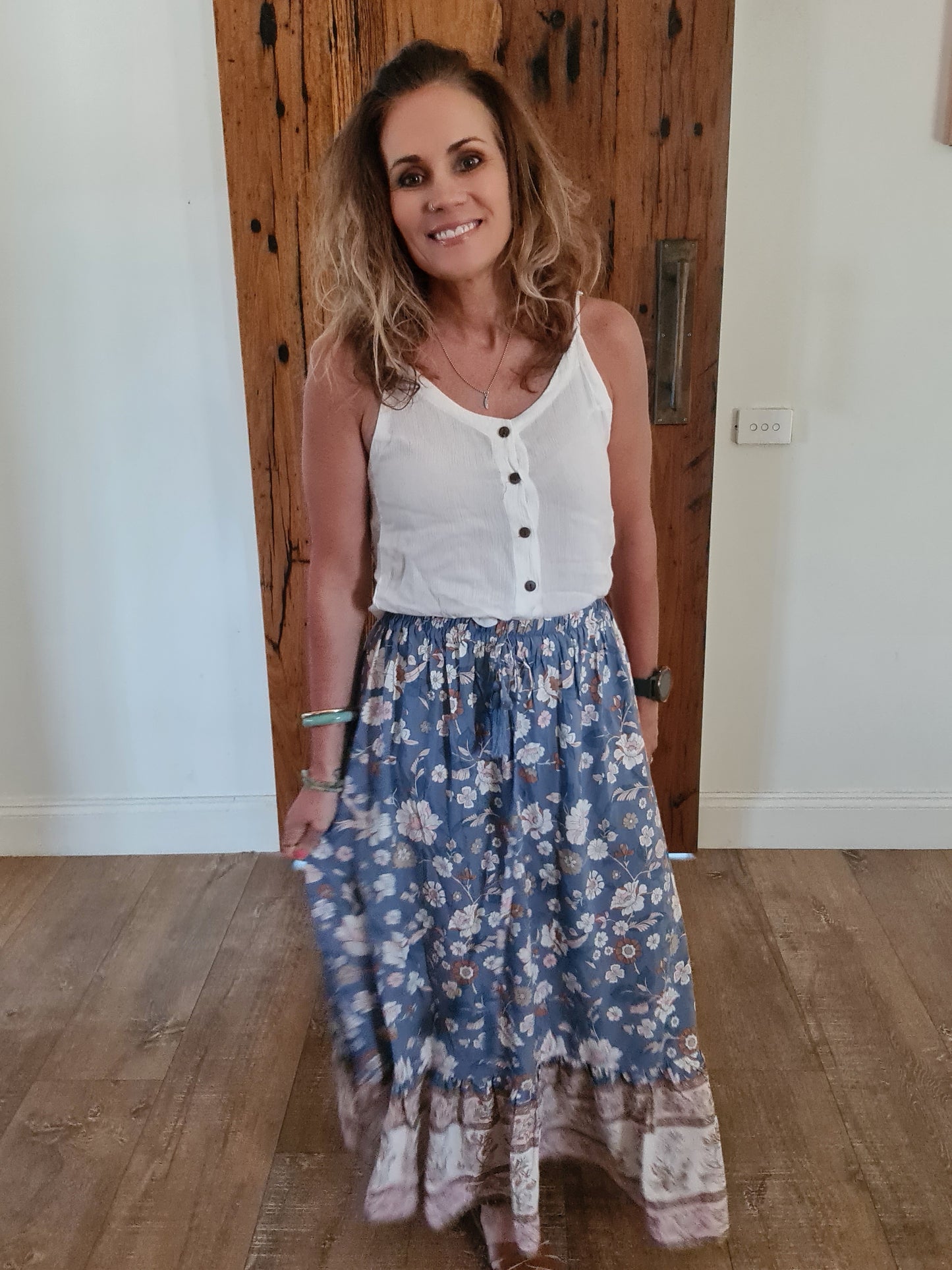 Gypsy Skirt Cornflower O/S