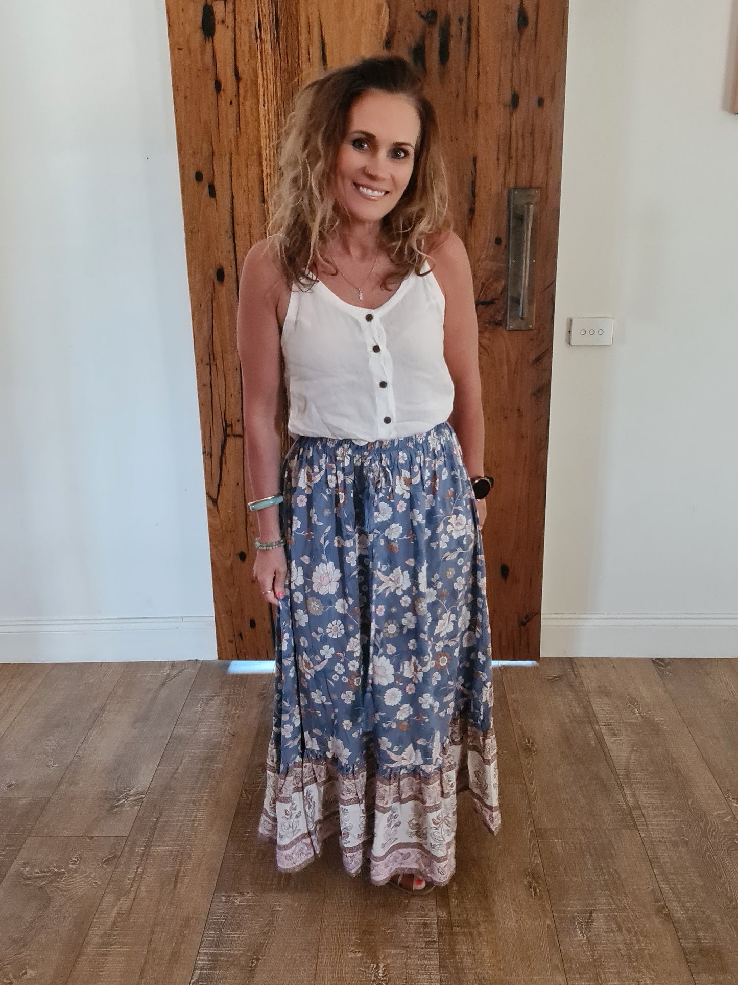 Gypsy Skirt Cornflower O/S