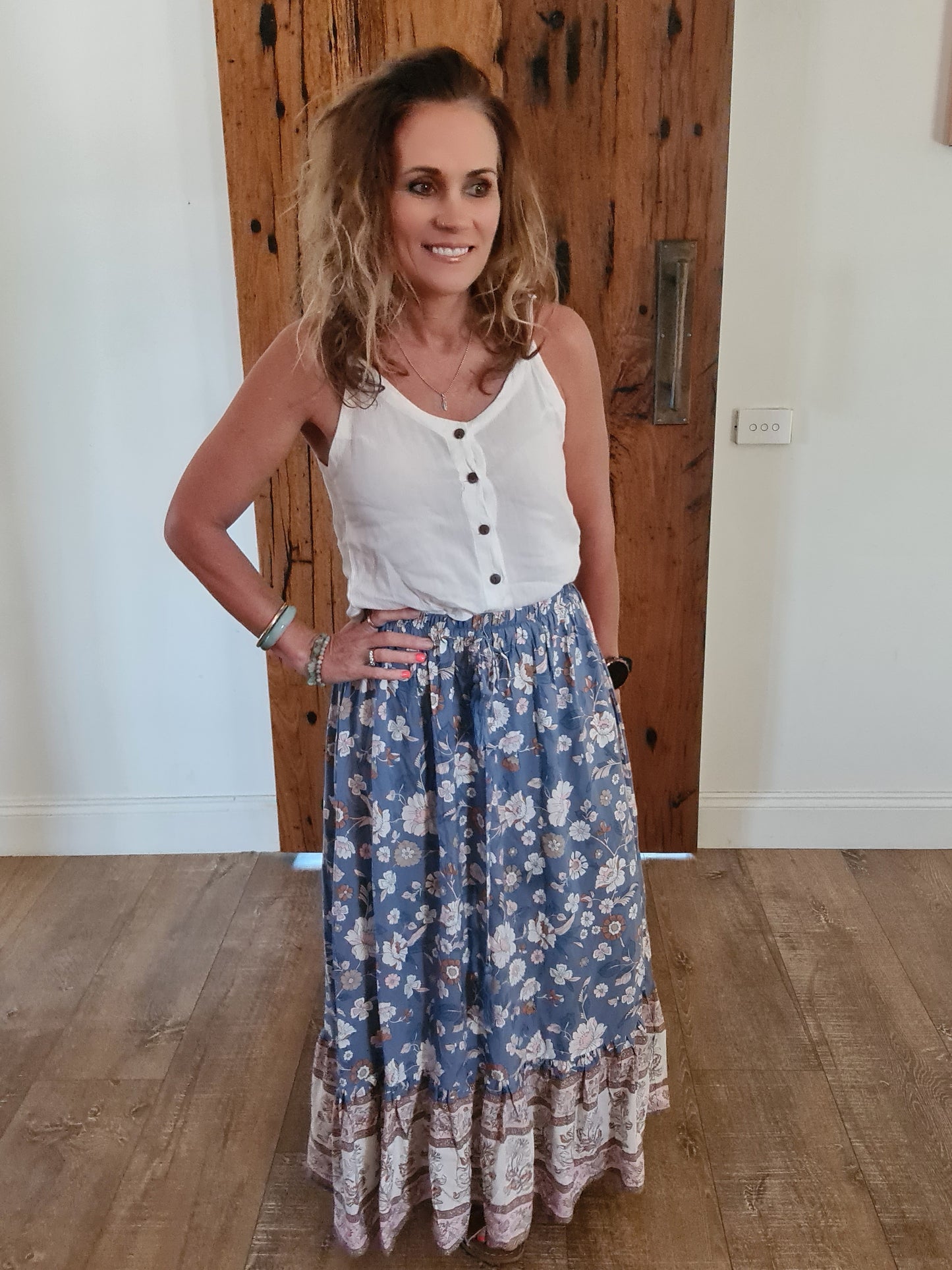 Gypsy Skirt Cornflower O/S