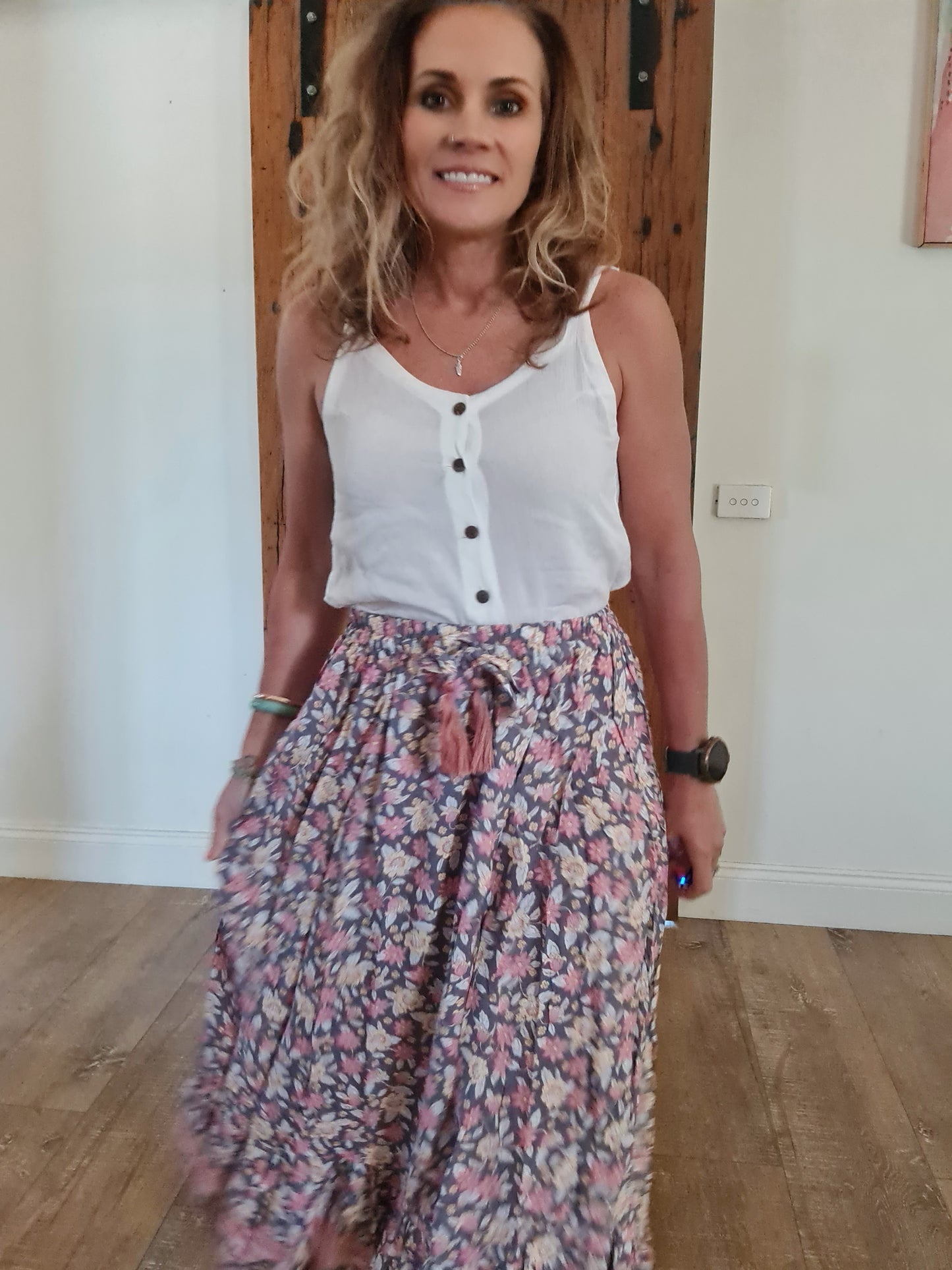 Gypsy Skirt Slate O/S