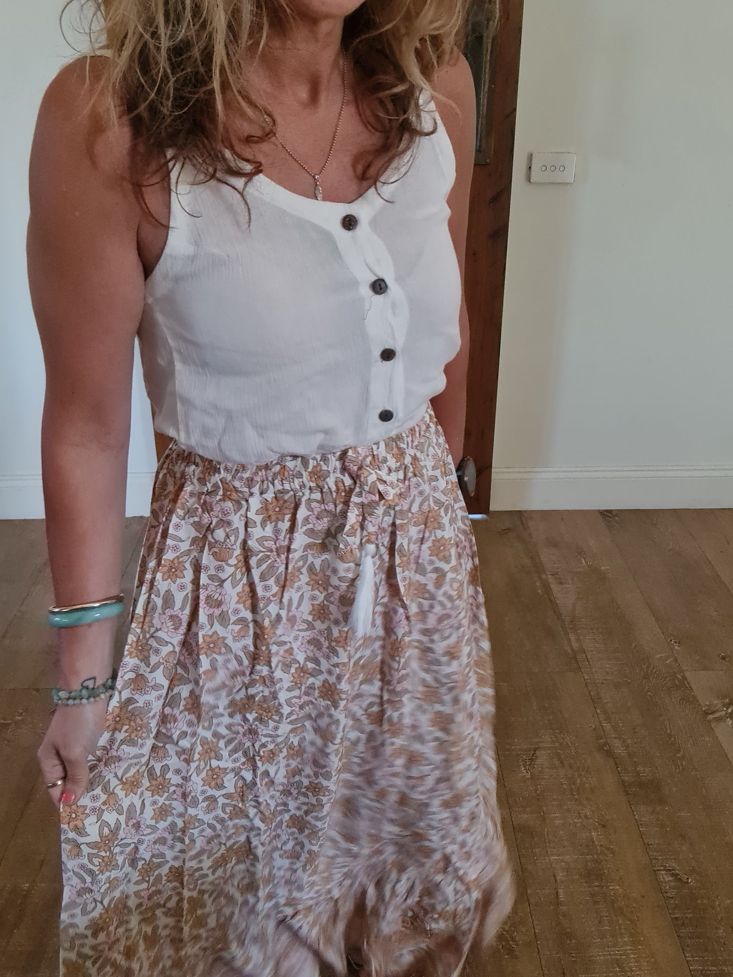 Gypsy Skirt Oatmeal O/S