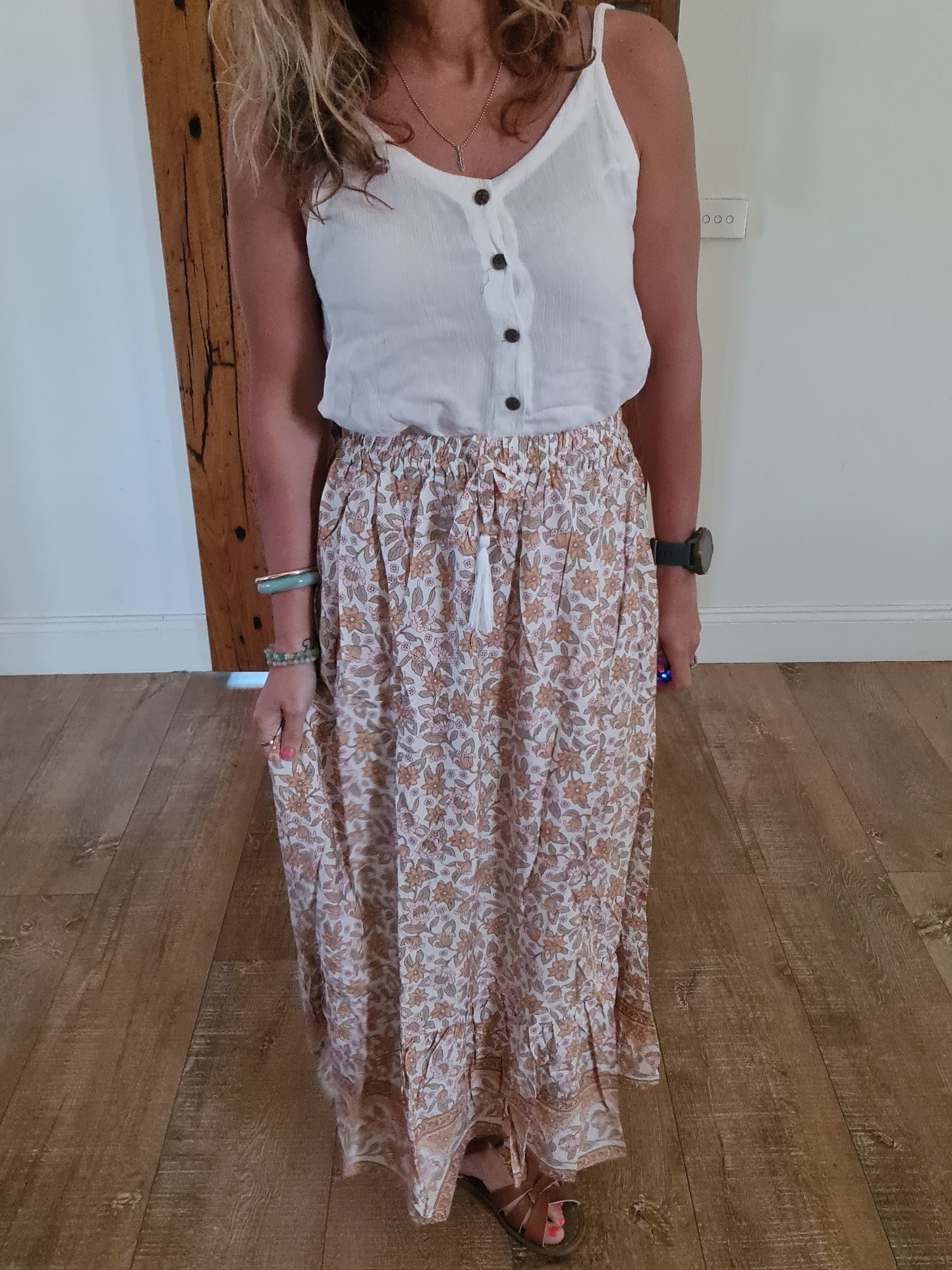 Gypsy Skirt Oatmeal O/S