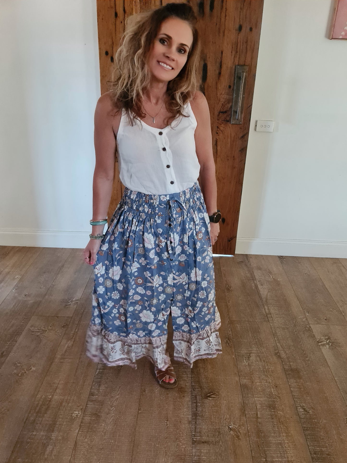 Rune Skirt Cornflower O/S