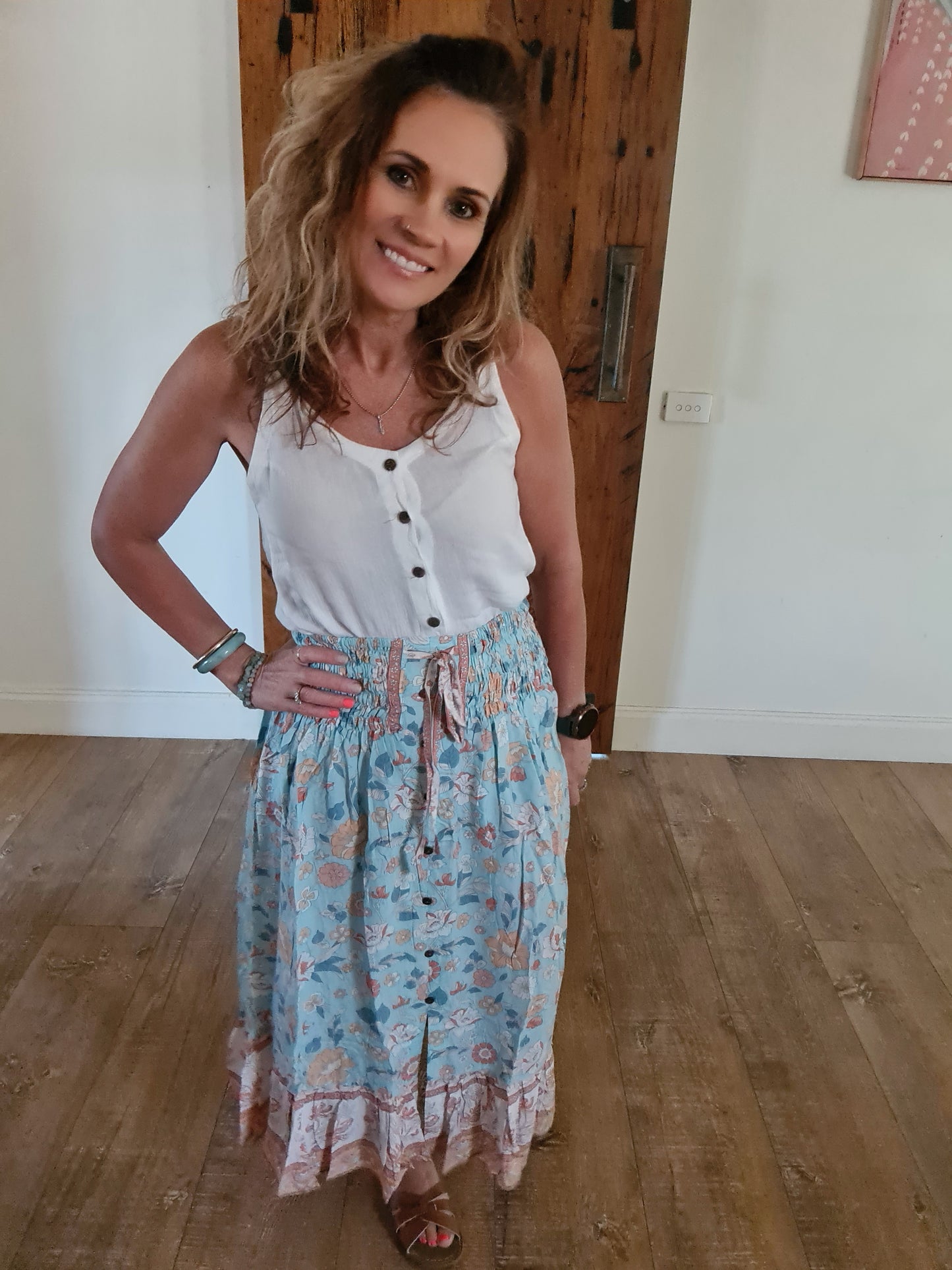 Rune Skirt Seafoam O/S