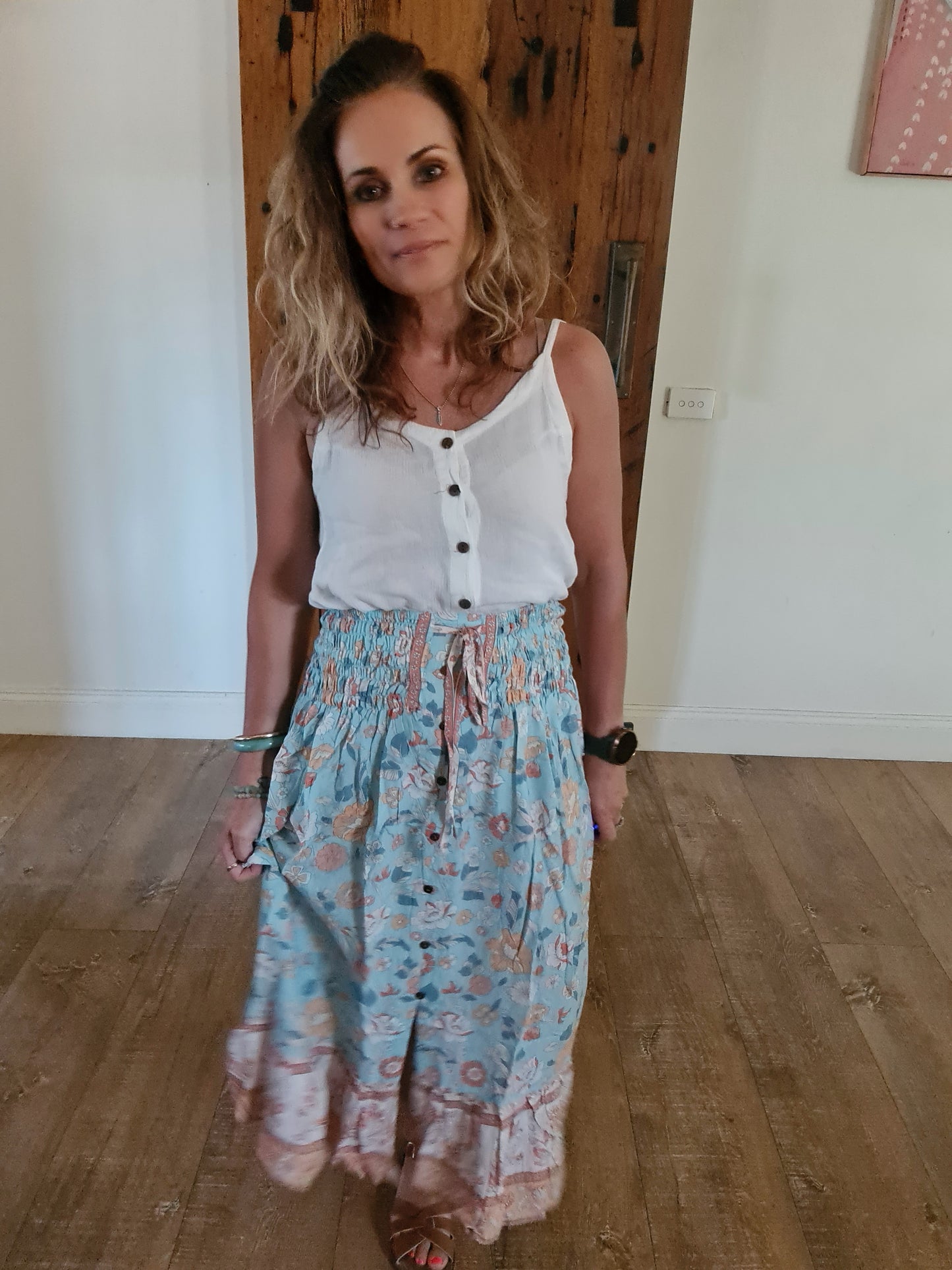 Rune Skirt Seafoam O/S