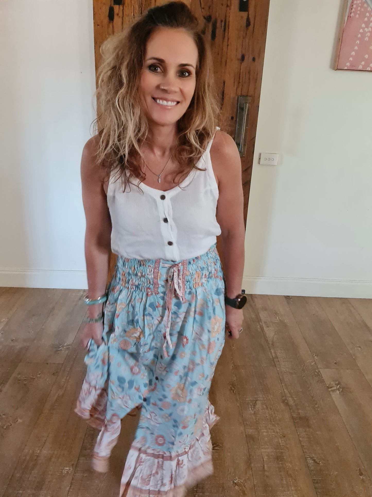 Rune Skirt Seafoam O/S
