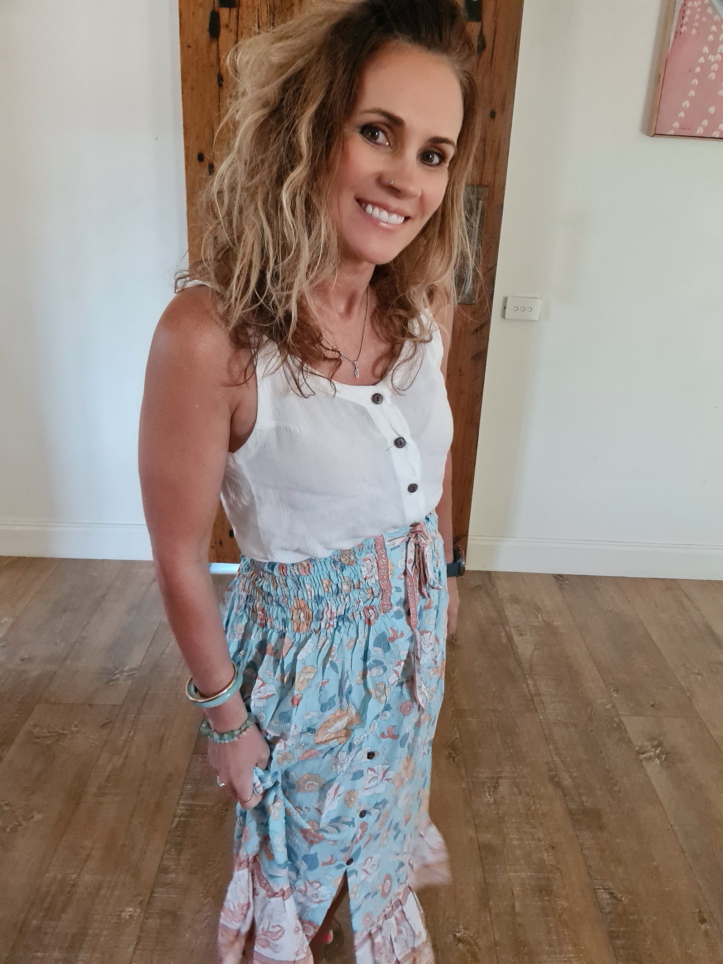 Rune Skirt Seafoam O/S