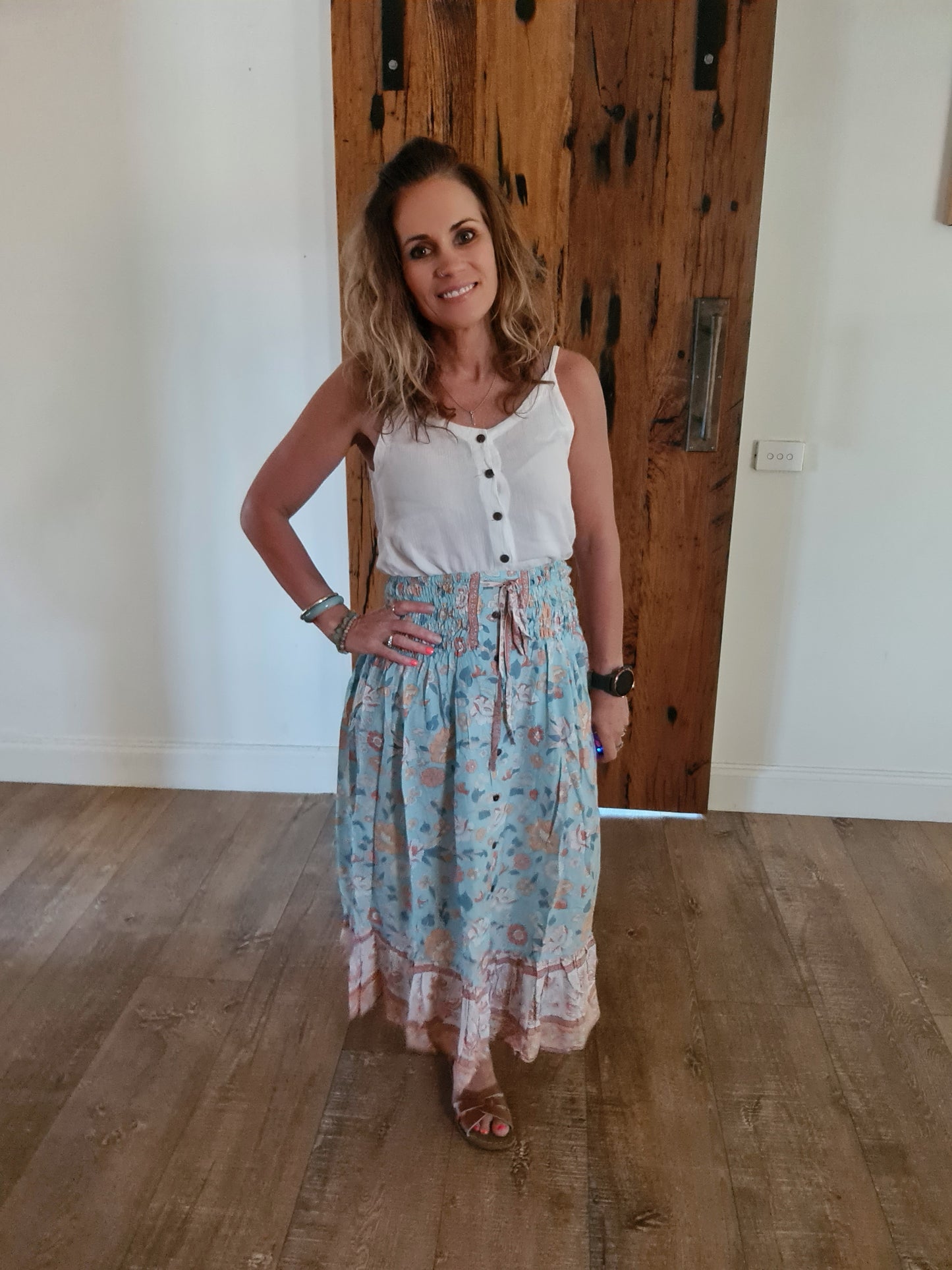 Rune Skirt Seafoam O/S