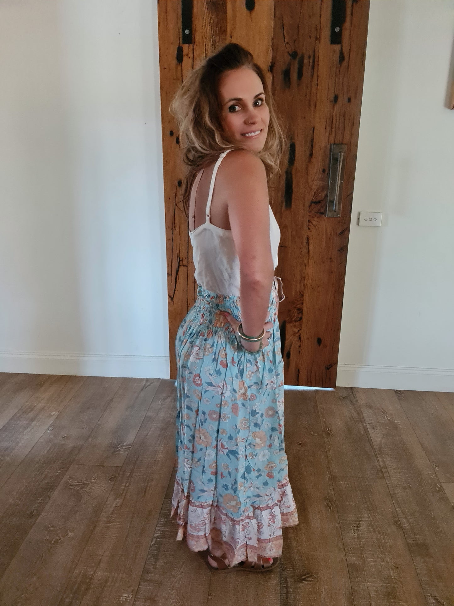 Rune Skirt Seafoam O/S