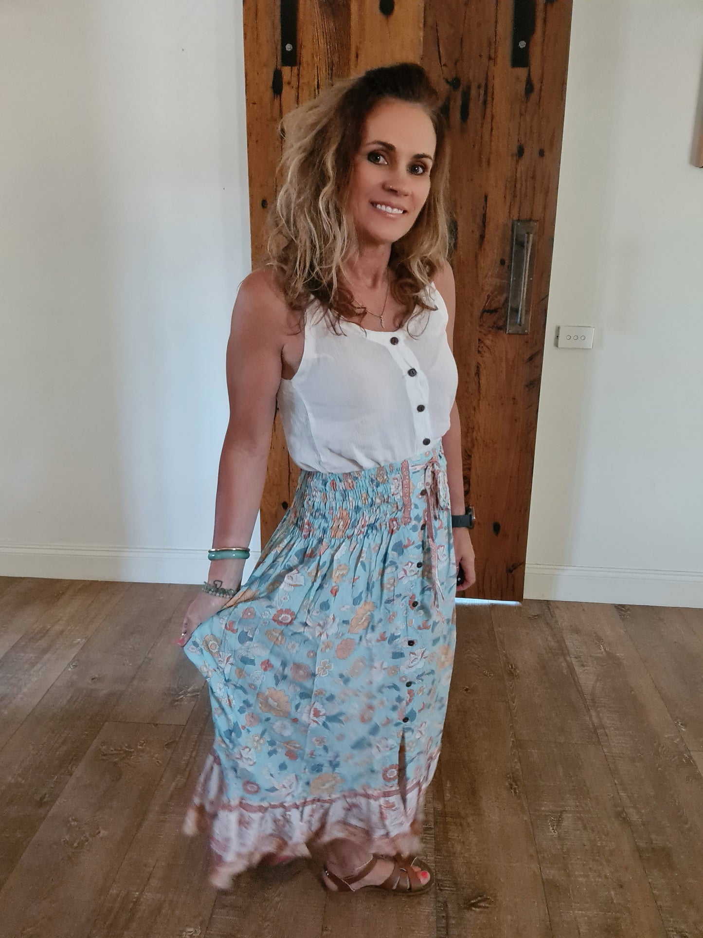 Rune Skirt Seafoam O/S