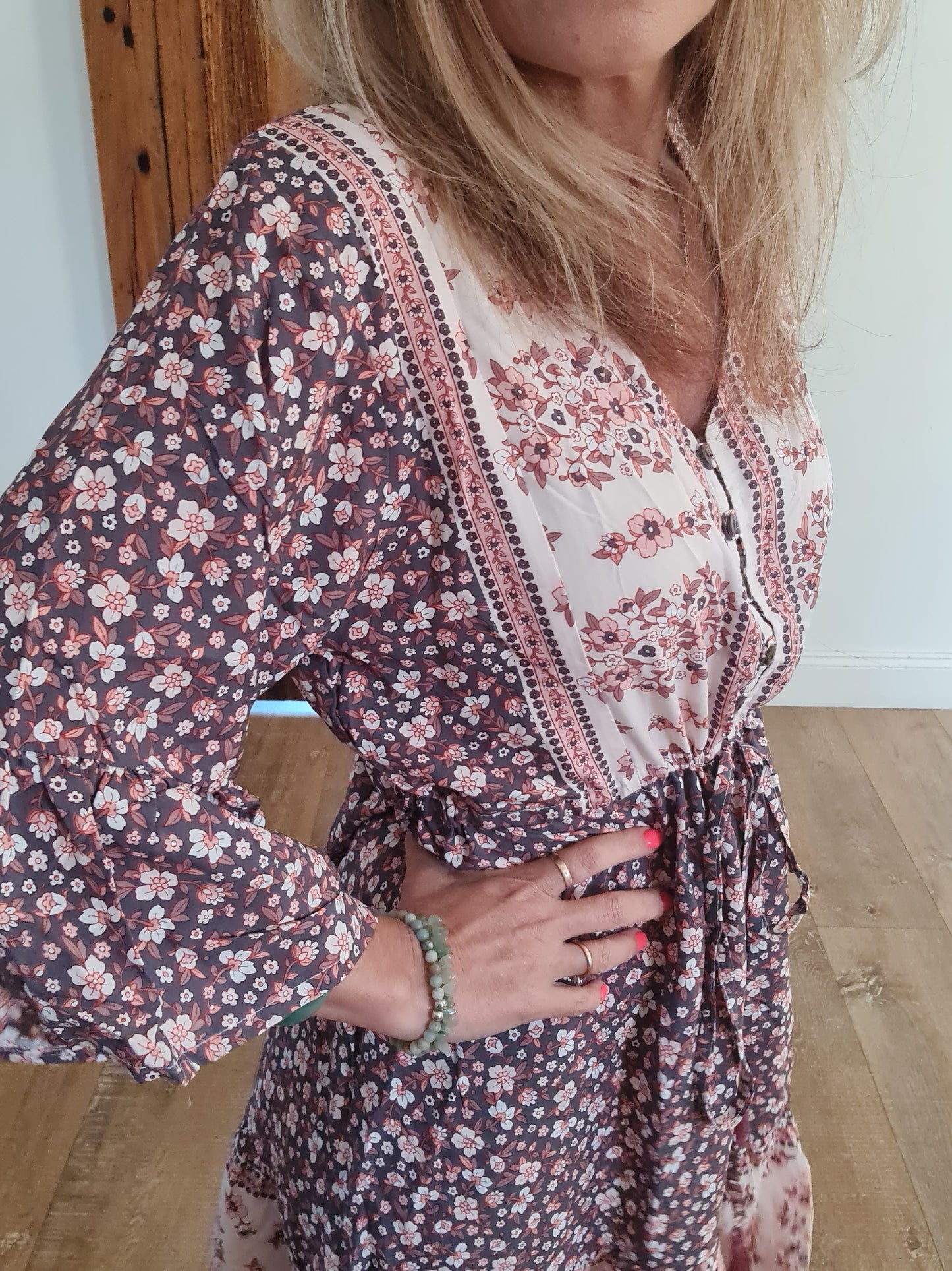 Bella Midi Dress Nomad O/S