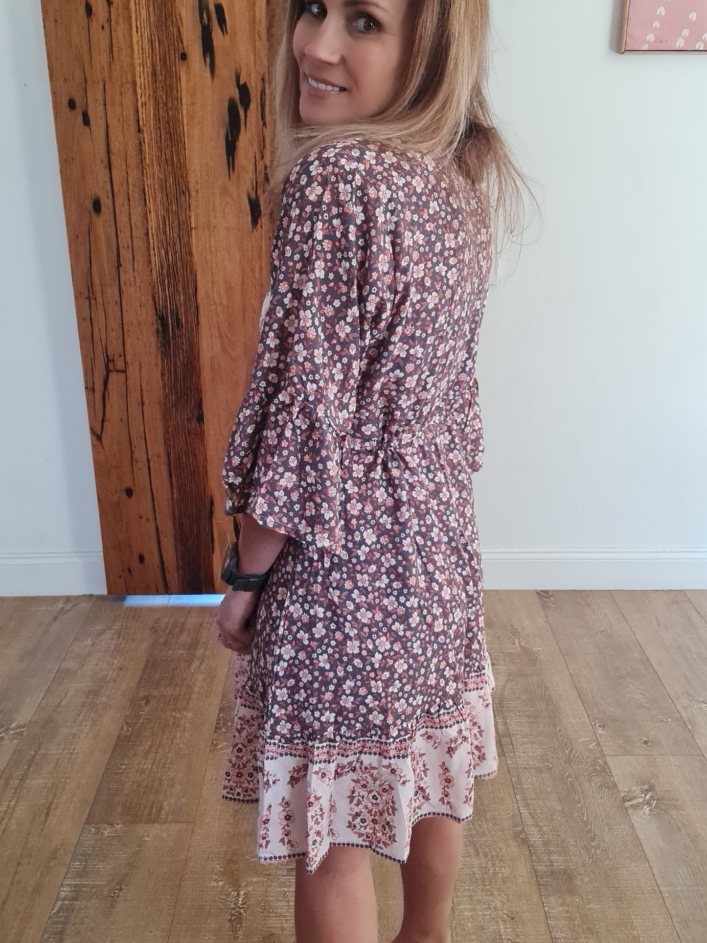 Bella Midi Dress Nomad O/S