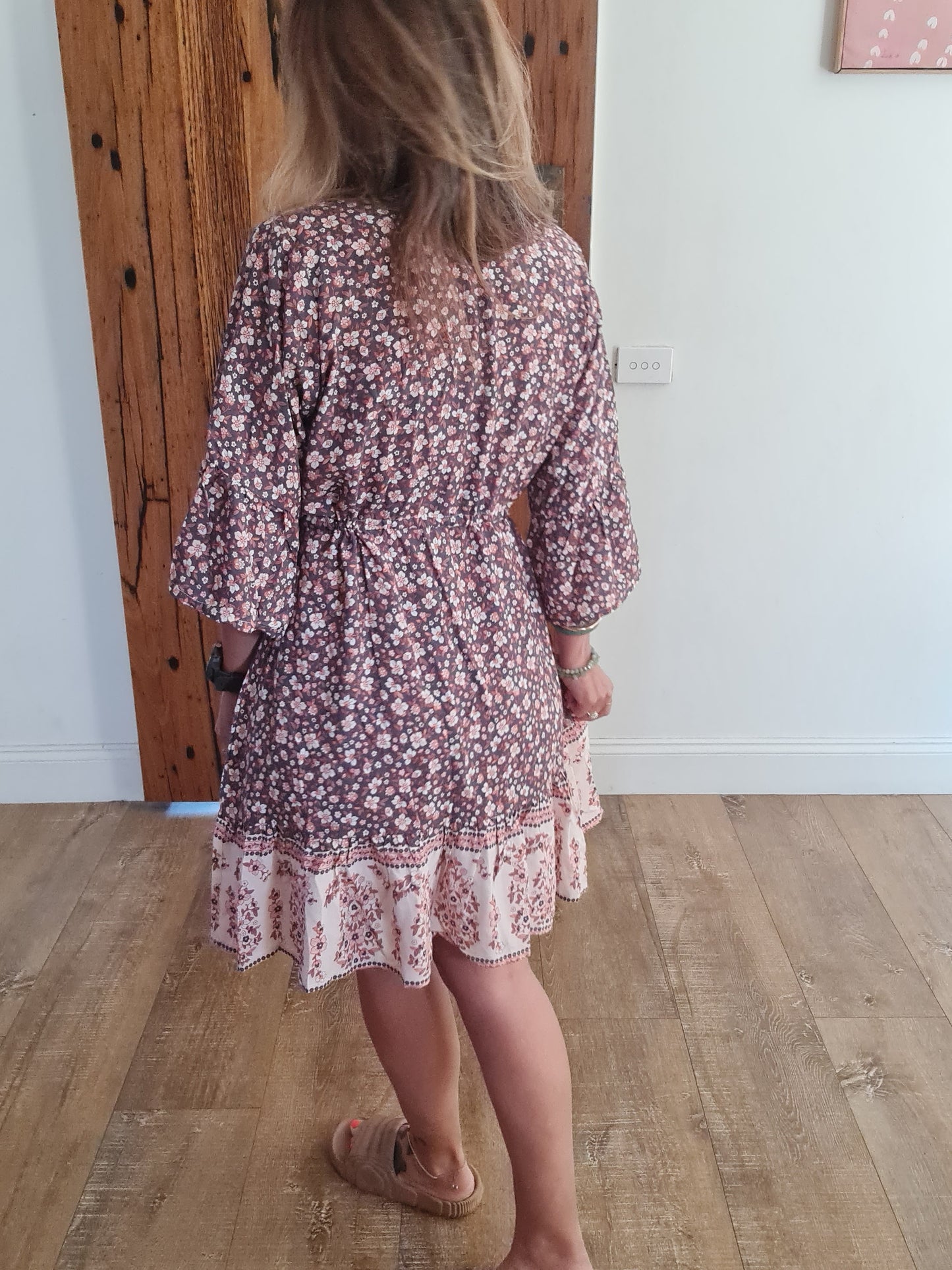 Bella Midi Dress Nomad O/S
