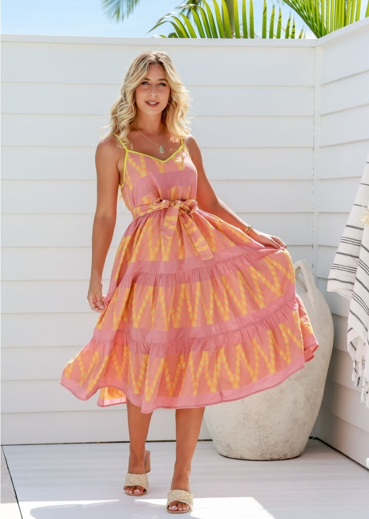 Shoe String Mediterranean Dress