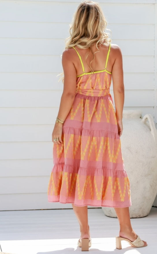 Shoe String Mediterranean Dress