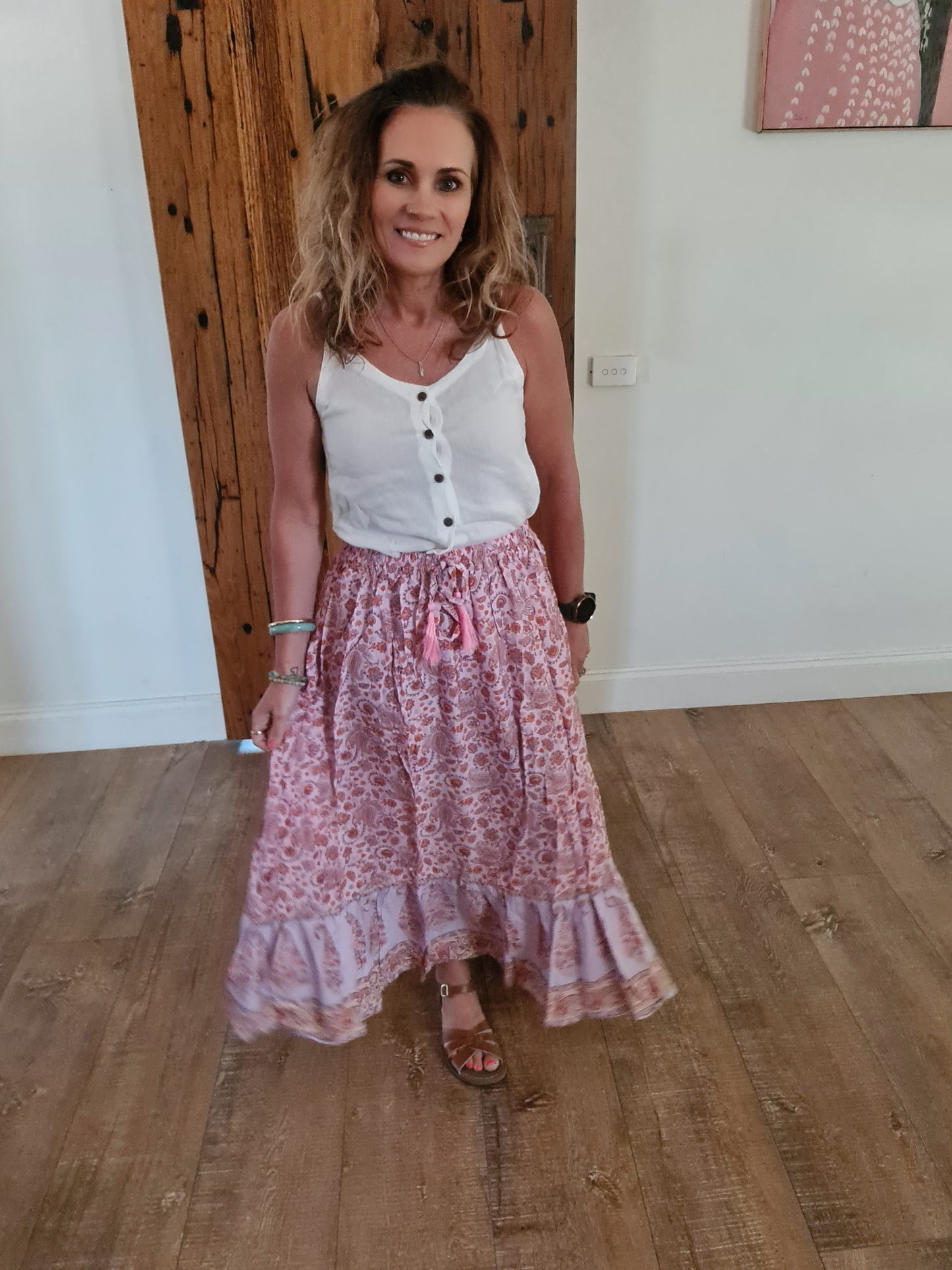 Gypsy Skirt Fairy Floss O/S