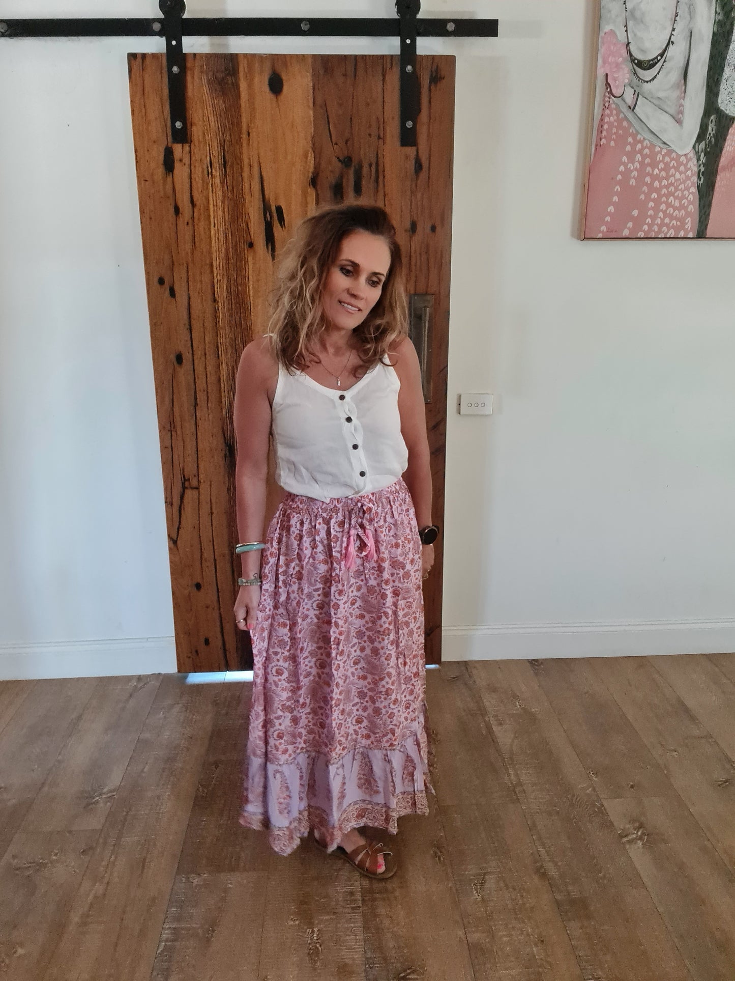 Gypsy Skirt Fairy Floss O/S