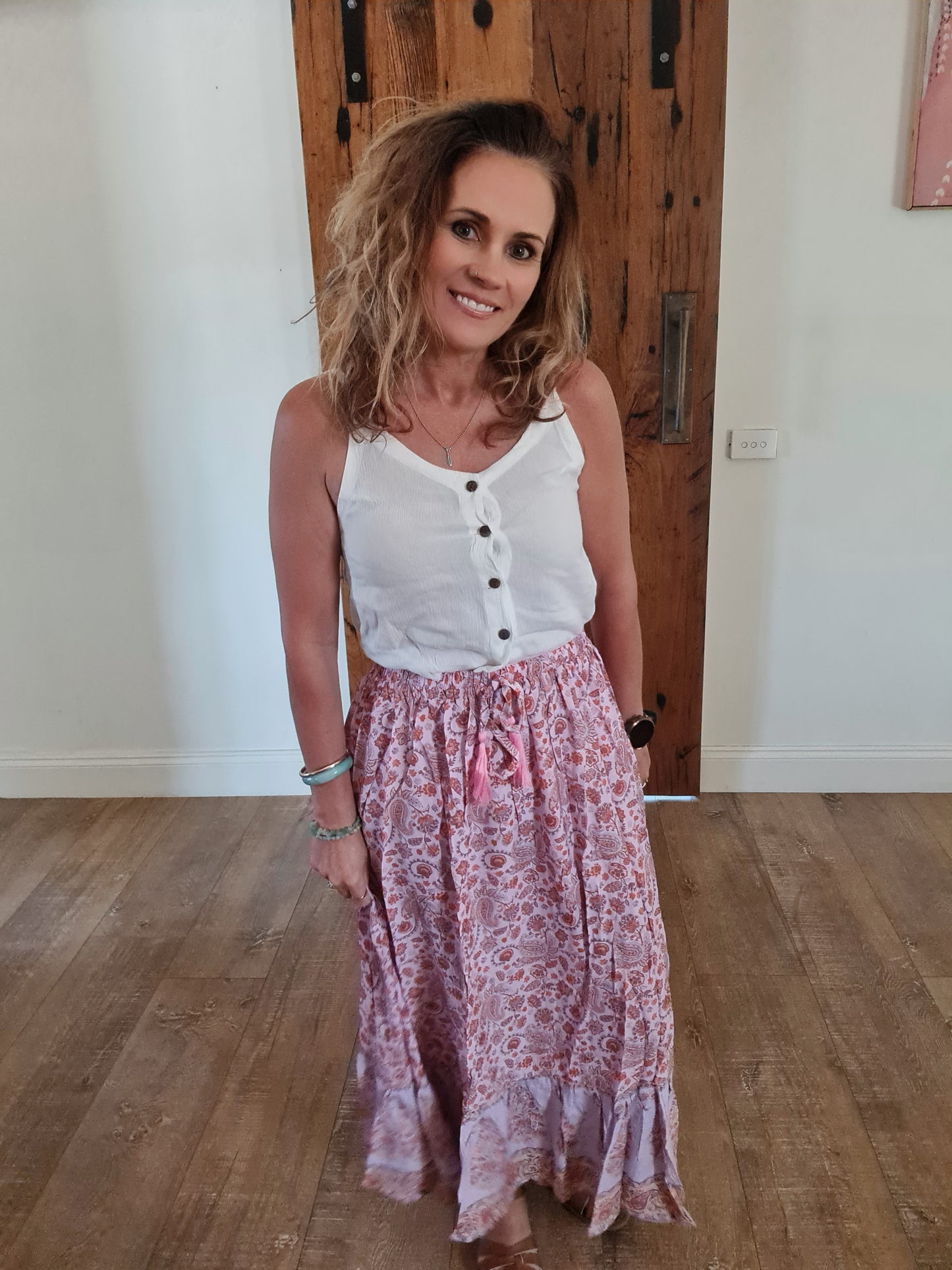 Gypsy Skirt Fairy Floss O/S