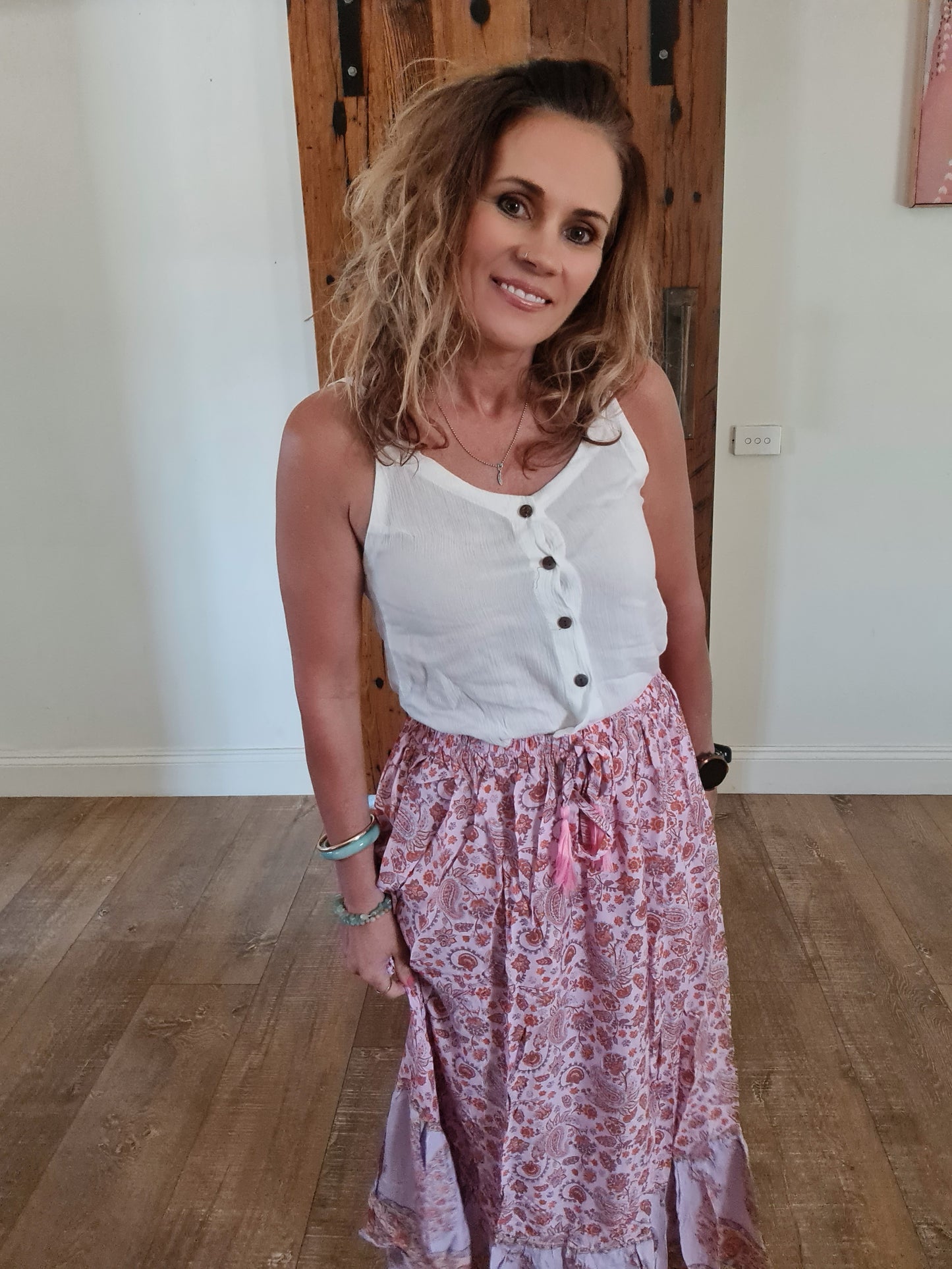 Gypsy Skirt Fairy Floss O/S