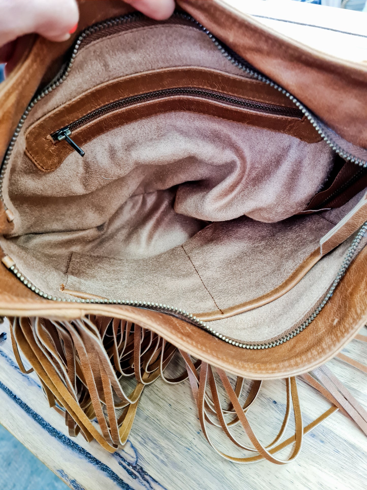 Patchouli leather Bag
